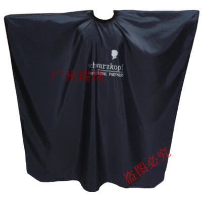 À prova dwaterproof água antiaderente cabelo adulto produtos de cabeleireiro corte de cabelo xale circunferência único c