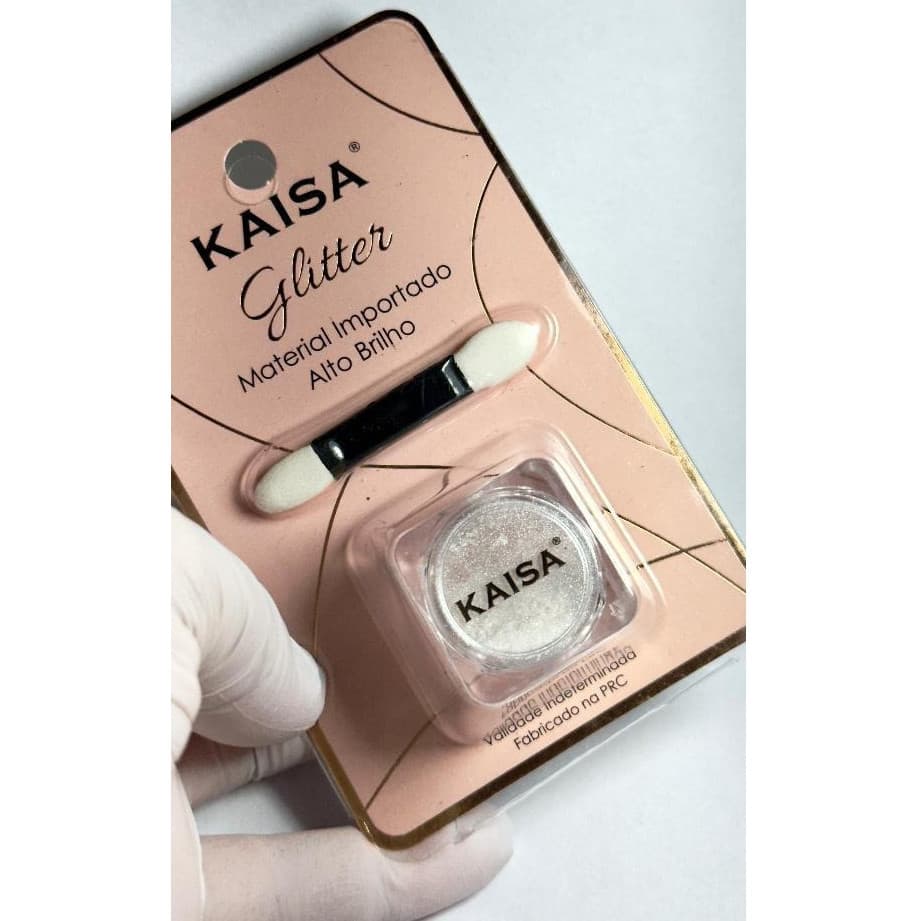 KAISA PÓ CROMO FRUTA COR /EFEITO BORBOLETA/BRANCO COM FUNDO FRUTA COR/DECORAÇAO/PARA UNHA DE GEL