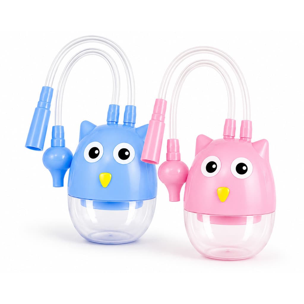 Aspirador Nasal Bebê Silicone Lavável Sugador Nasal Infantil