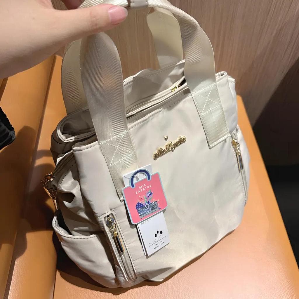 MISZAPATOS Viagem Leve Mochila Impermeável Casual Textura Impermeável Multi-bolso Mochila de Grande Capacidade Bolsa Esc