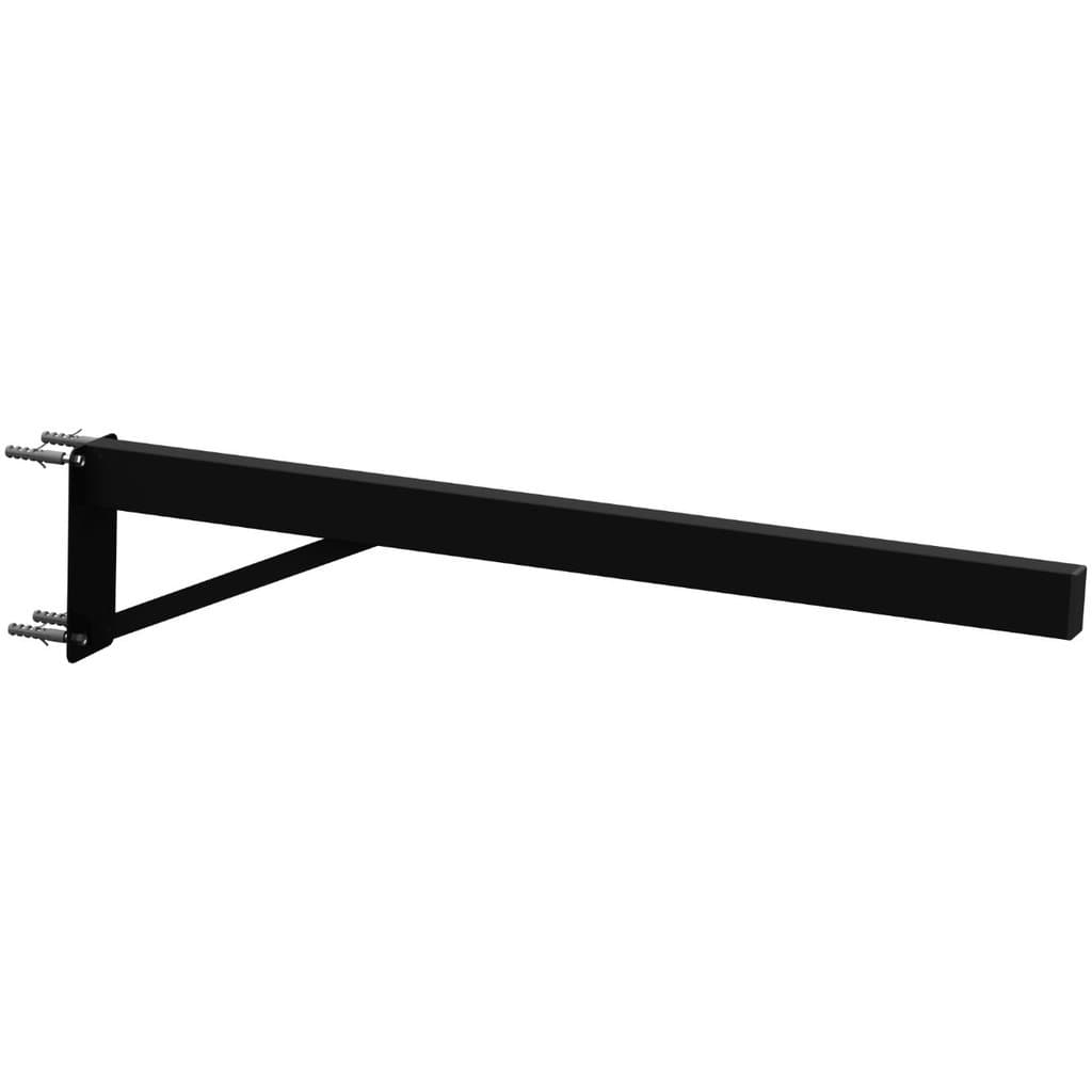 SUPORTE PIA PARAFUSAR BANCADA APARADOR 80 CM Preto