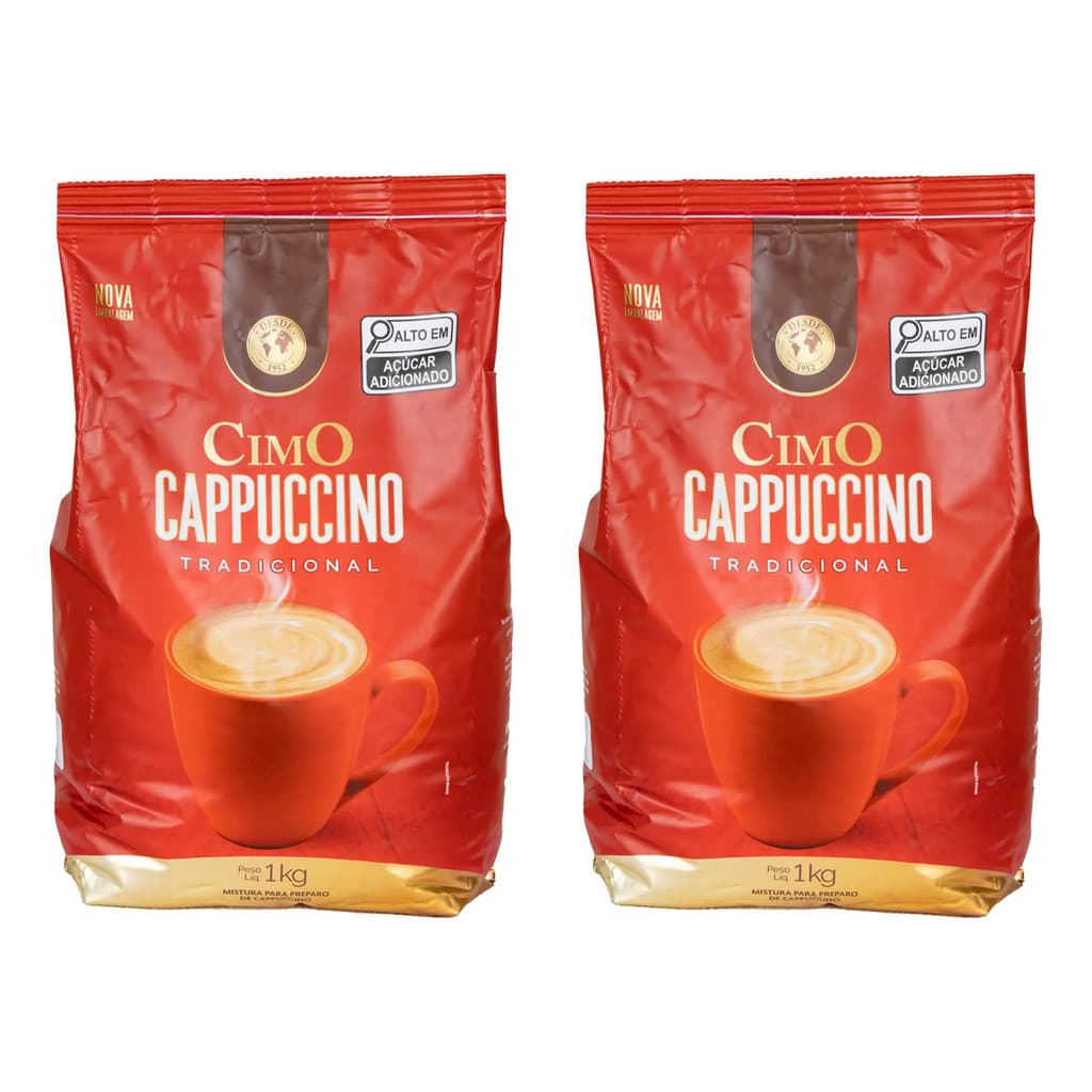 Capuccino Cremoso Tradicional 2kg Kit