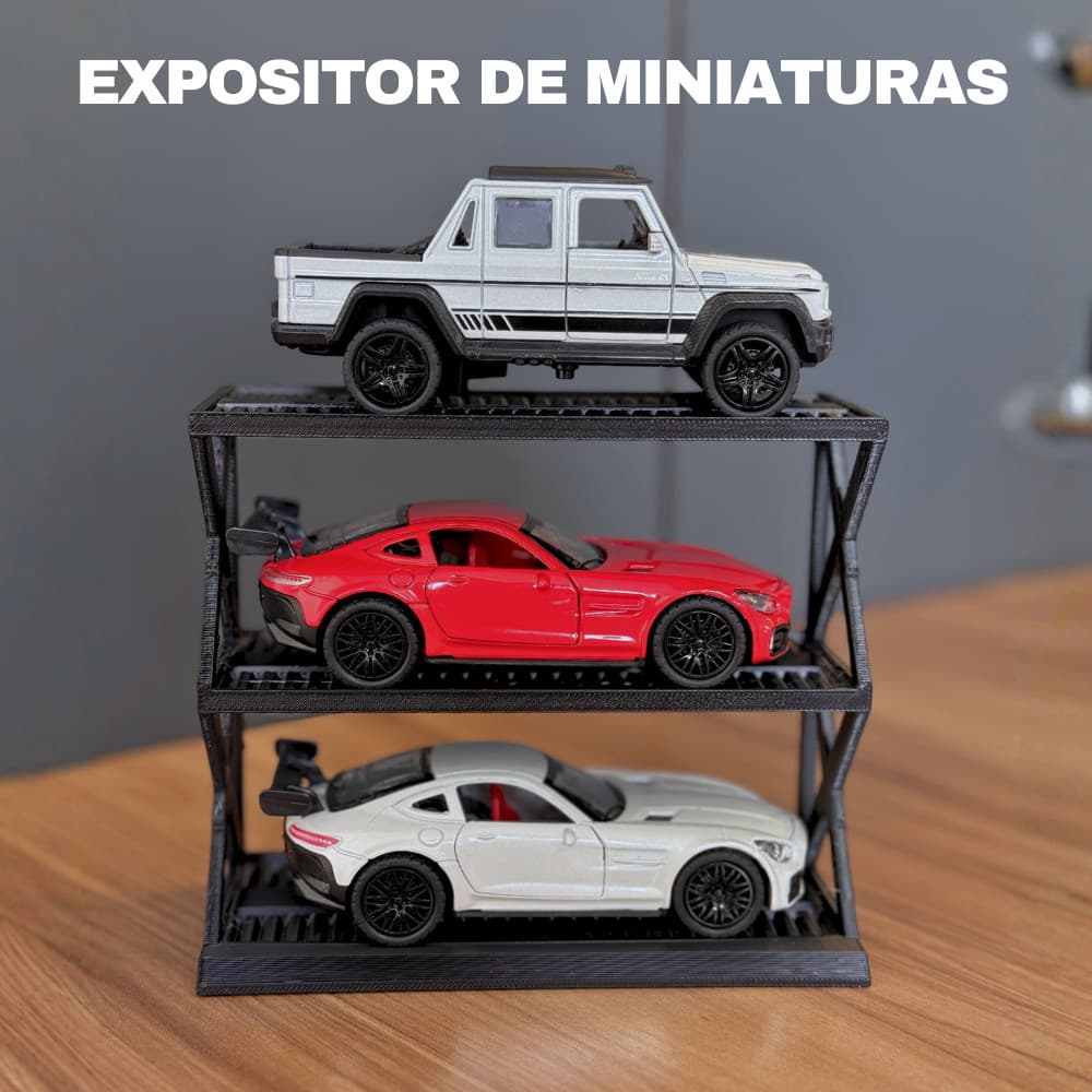 Expositor Nicho Carrinho Miniatura 1/32 Suporte Brinquedo Estante Porta Carrinho Mesa Parede Hot WHEELS
