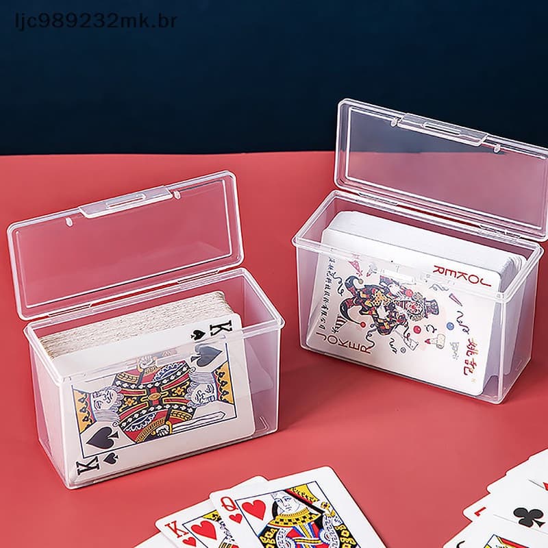 [MYBR] Novas Caixas Plásticas Transparentes Para Jogos De Tabuleiro [Bem]