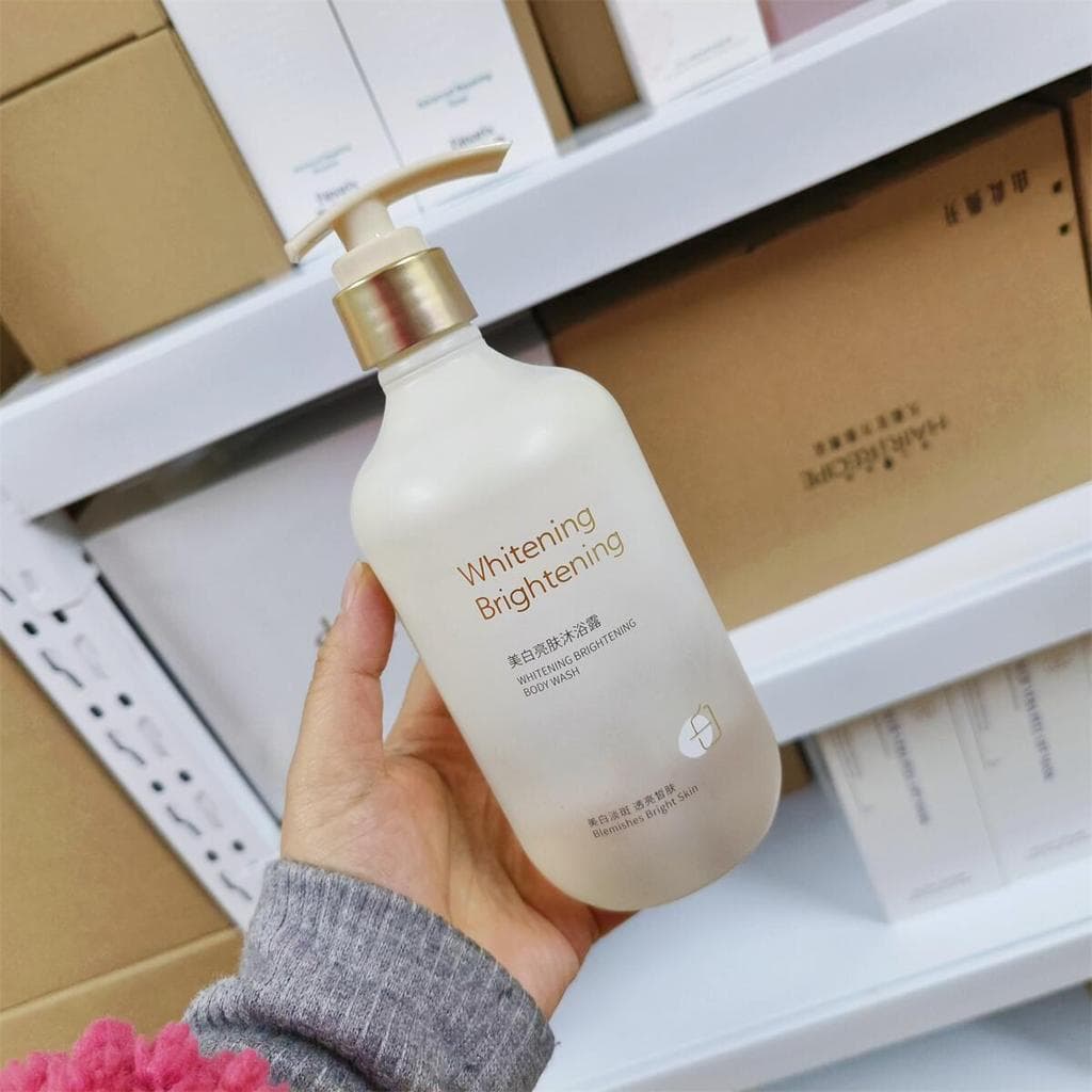 Certificado especial niacinamida + arbutina dupla essência de clareamento fragrância Gel de banho melhorar seco amarelo