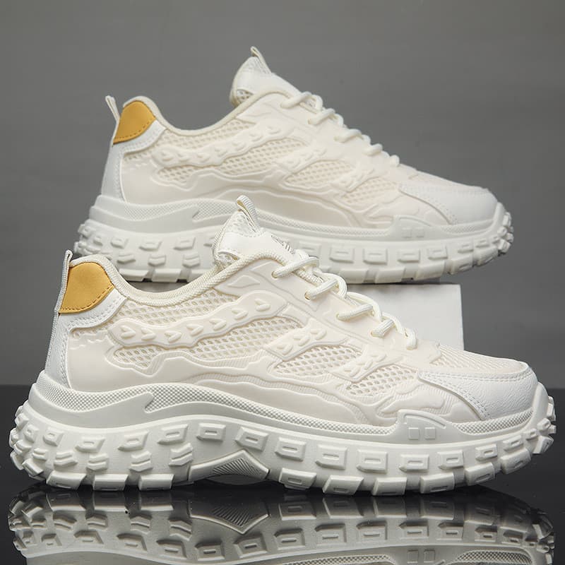 Sapatos de proteção do trabalho masculino inverno respirável resistente ao desgaste antiderrapante sola do pneu sapatos