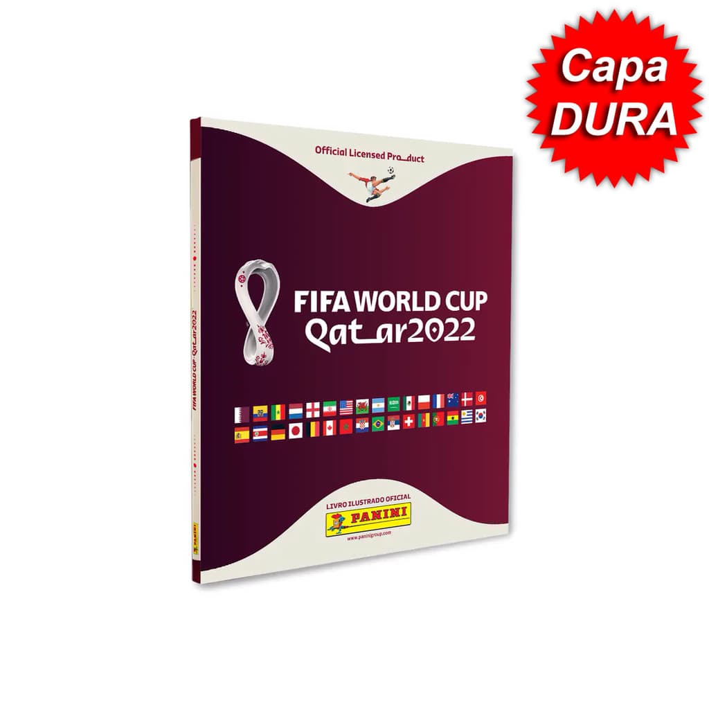 Álbum Oficial Copa Do Mundo Qatar 2022 - Panini - Capa Dura