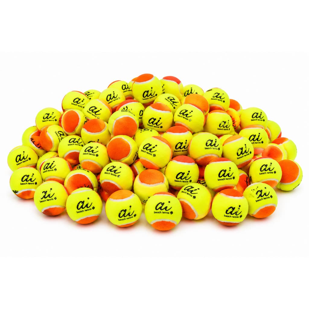Kit 100  Bolinhas De Beach Tennis AI Excelente Custo Benefício