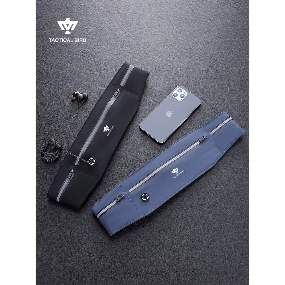 Pássaro tático (leve close-fitting) esportes dedicado correndo cintura saco masculino perto invisível saco do telefone m