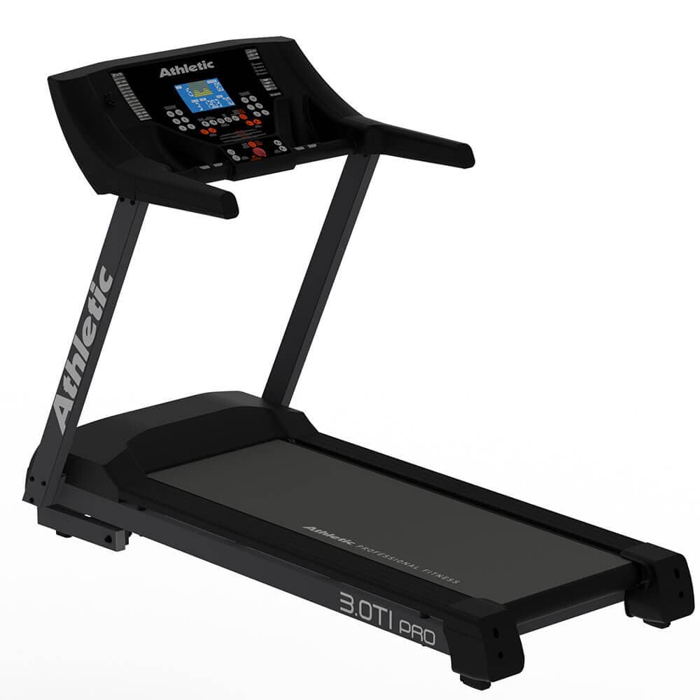 Esteira Profissional Athletic Amazon 3.0TI 25km/h Suporta150kg Inclinação Eletrônica 26 Programas
