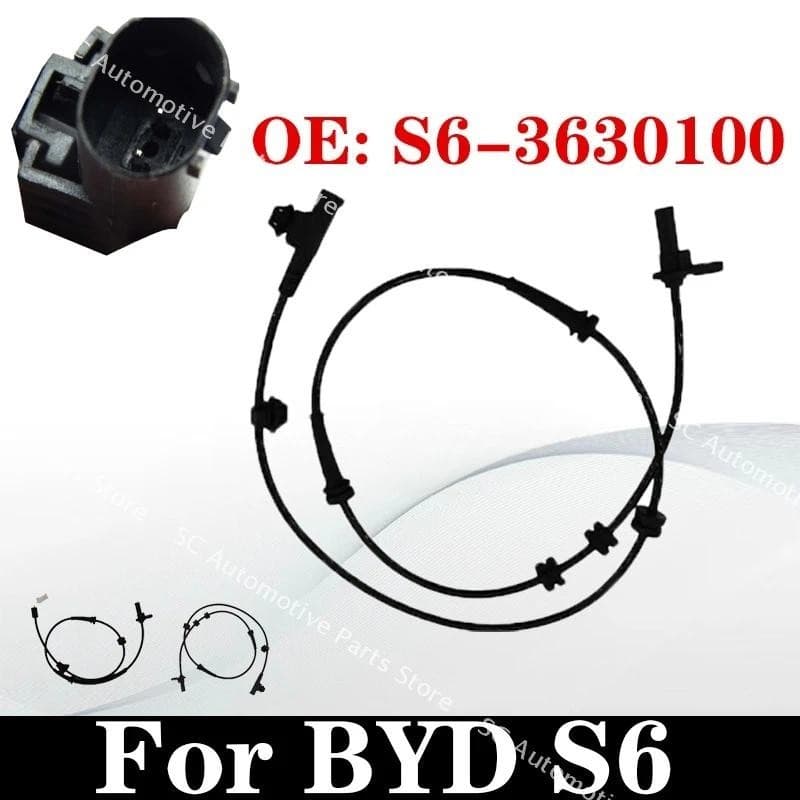 Para BYD S6 Acessórios Do Carro Esquerda E Direita Roda Dianteira Traseira ABS Sensor Linhas De Detecção Original S6-363