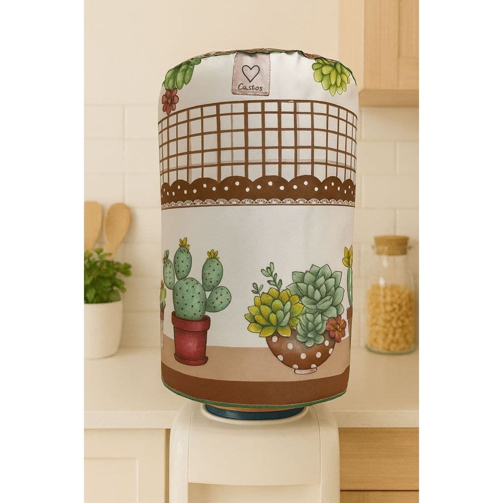 Capa para Galão de Água 20 Litros Tecido Decorativo Lavável