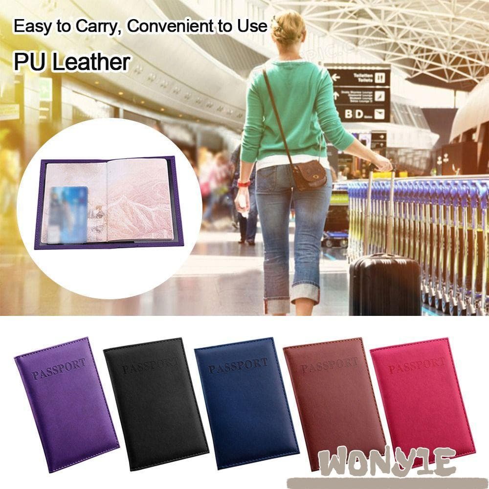 Capa Para Passaporte Winy1e Porta Cartão De Crédito De Viagem-À Prova D'água