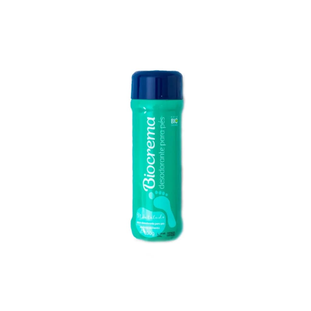 Desodorante Biocrema Para Pés Mentolado 100g