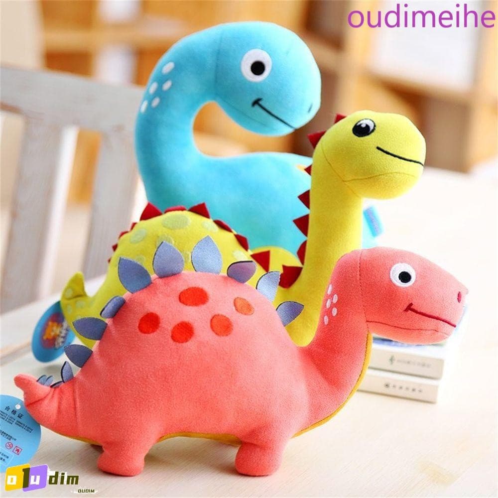 OUDIMEIHE Dinossauro Brinquedo De Pelúcia Crianças 23cm Dragão Boneca Animal Bonecas Macio Dos Desenhos Animados Brinque
