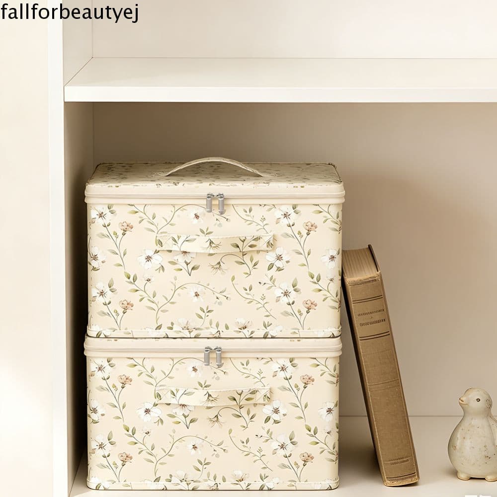 Caixas De Armazenamento De Guarda-Roupa FALLFORBEAUTYEJ , Caixa Colcha De Roupas Laváveis Dobráveis Brinquedos À Prova D