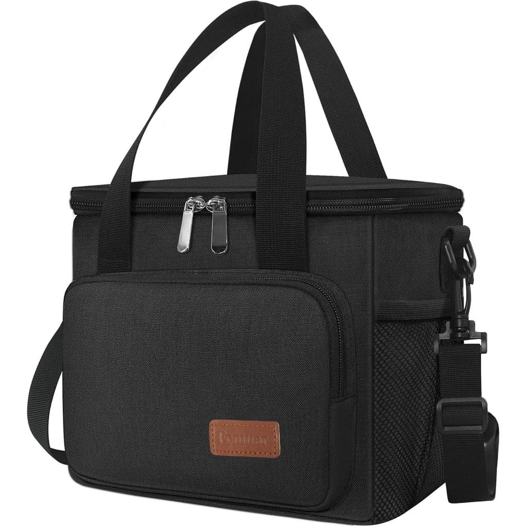 Femuar Lancheira Reutilizável para Homens/Mulheres - Bolsa Térmica à Prova de Vazamentos para Trabalho, Escritório, Piqu