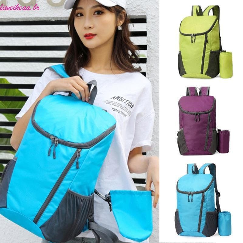 Liweikea Mochila Leve Empacotável , Dobrável Para Acampamento , Caminhada , Resistente À Água Viagens , Hiki
