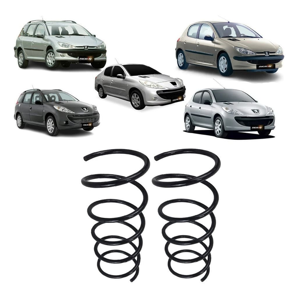 Par Mola Dianteira Peugeot 206 2001/2010 (altura Original)
