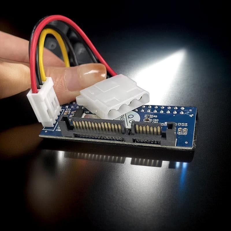 fcbr Conversor De Disco Rígido IDE Para SATA De 3.5 " Com Cabo , Adaptador De 40 Pinos 22