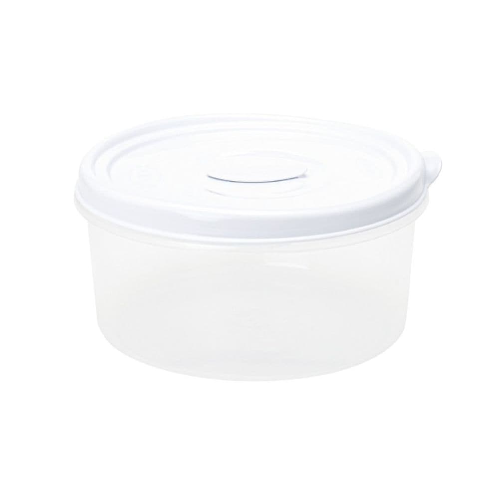 Pote Plástico 1,0L Redondo Wave Plasvale