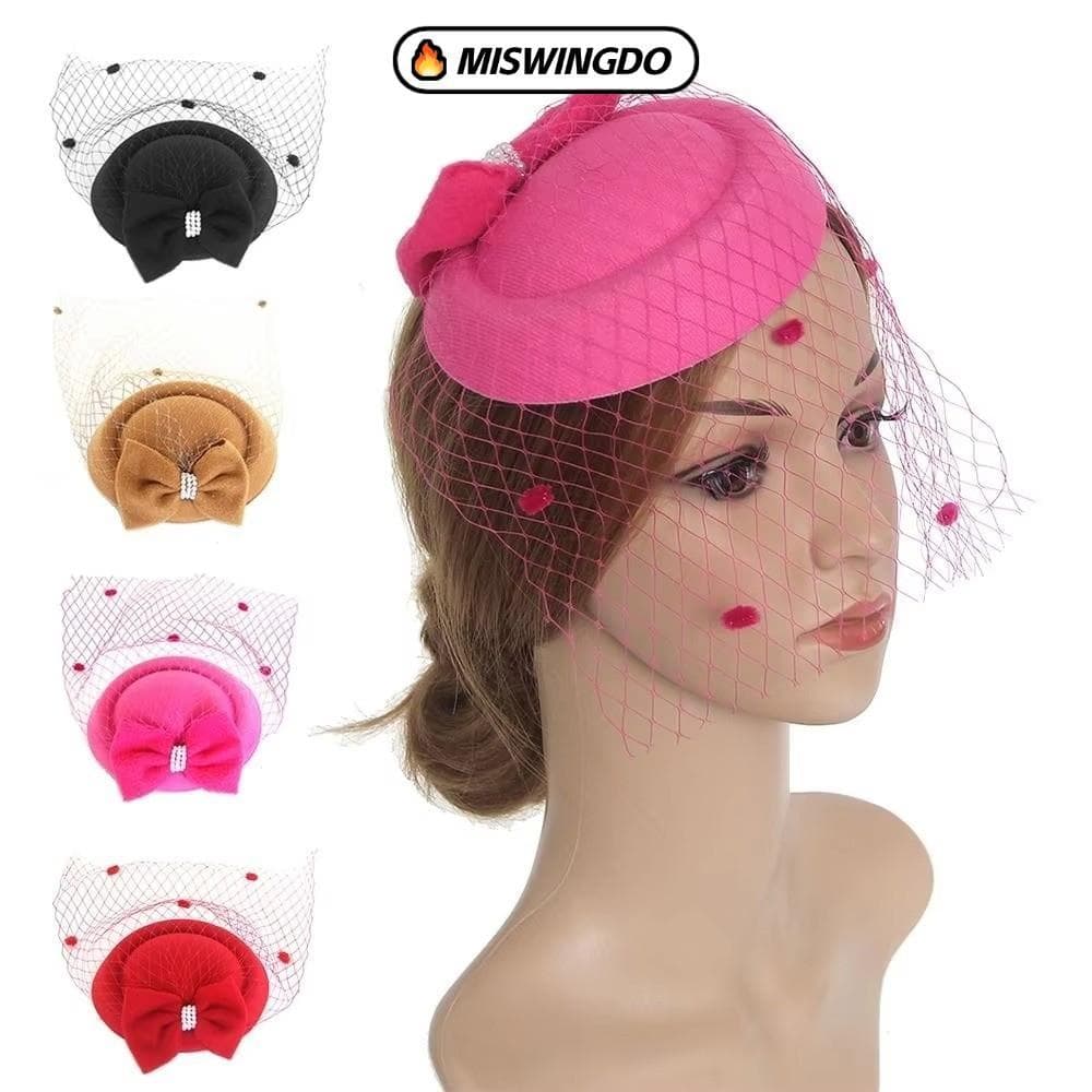 Chapéu Casquete Com Grampo Para Festa Fantasia E Carnaval Bonés Fascinator De Flores De Penas