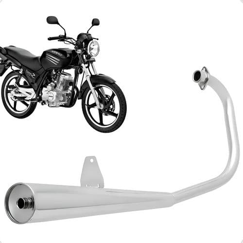 Escapamento Ml 1 Abafador Motos Dafra Speed 150 2007 A 2012