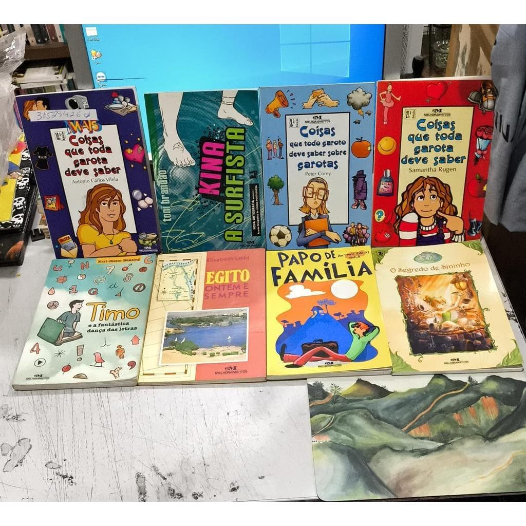 kit livros melhoramentos 15livros autor varios