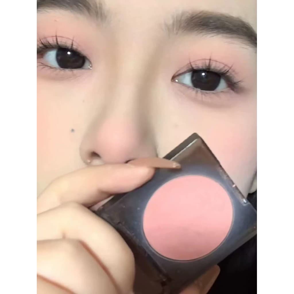 Textura Mochi ~ Weizi Weizi Weizi Blush Creme Fosco Atmosfera Cor Blush Roxo Azul Bobo Mochi 01 Blush Contorno