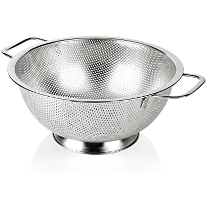 Gulex Coador De Aço Inoxidável Com 3 Quartos , Filtro Para Alimentos De Cozinha , Seguro Máquina De Lavar Louça