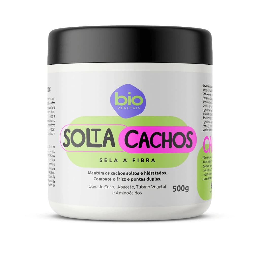 BioVegetais - Btx Capilar Solta Cachos Vegano 500g