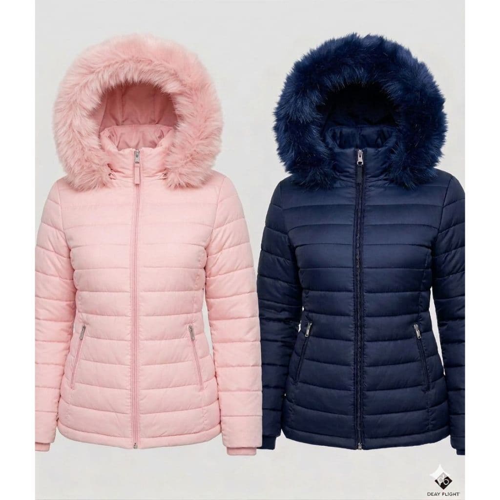 Casaco Puffer Feminino Estiloso E Confortável Para o Inverno 2026