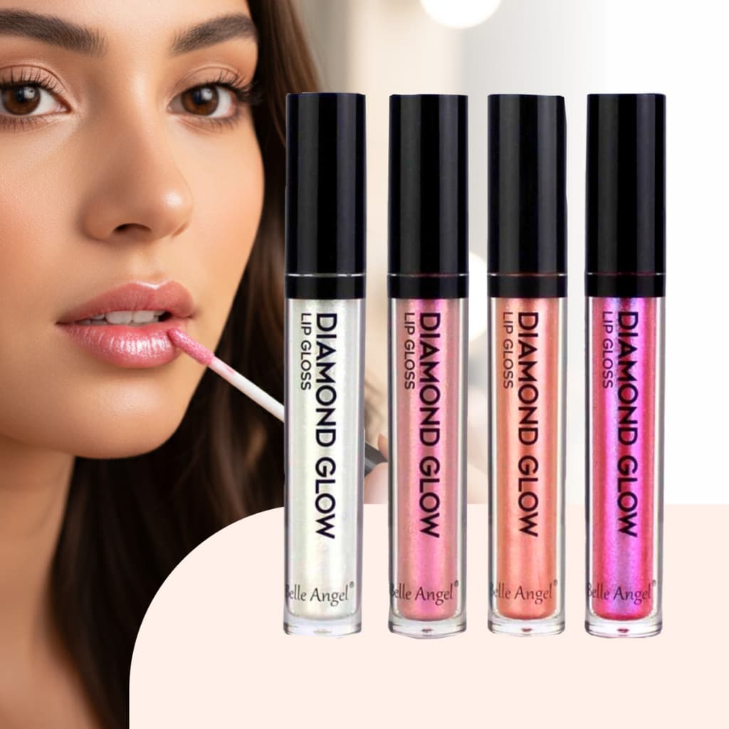 Lip Gloss Diamond  - Belle Angel B121 Labios Volumosos e Briho