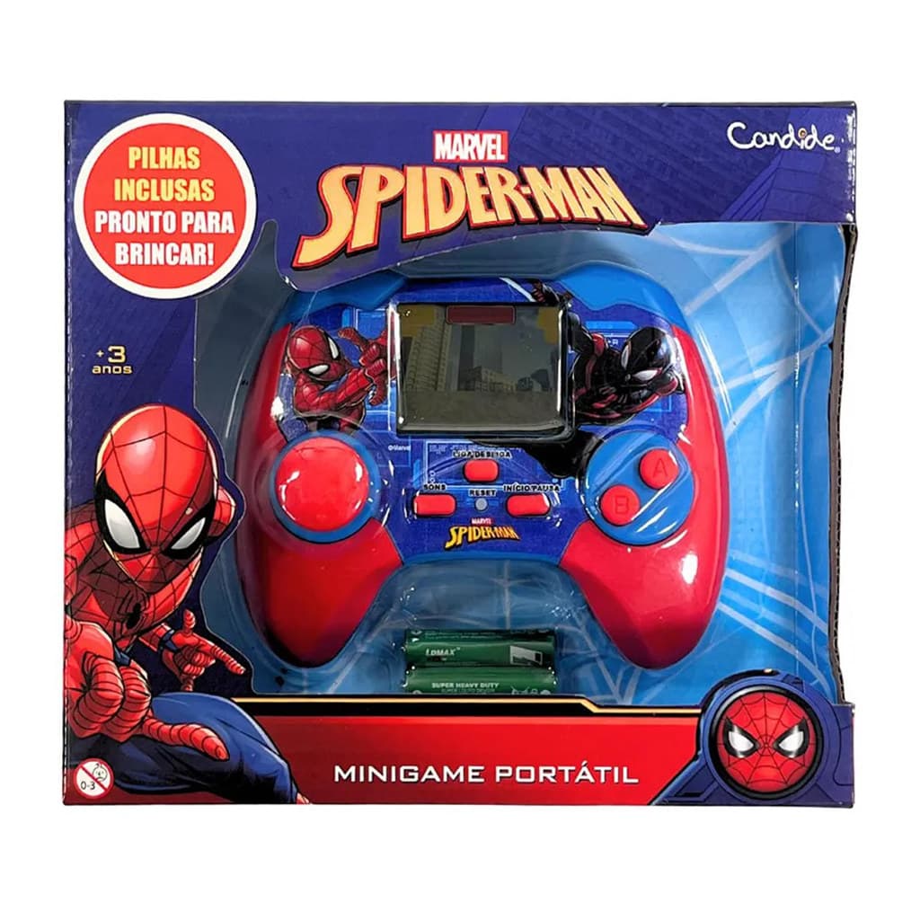 Minigame Infantil Portátil Homem Aranha - Candide