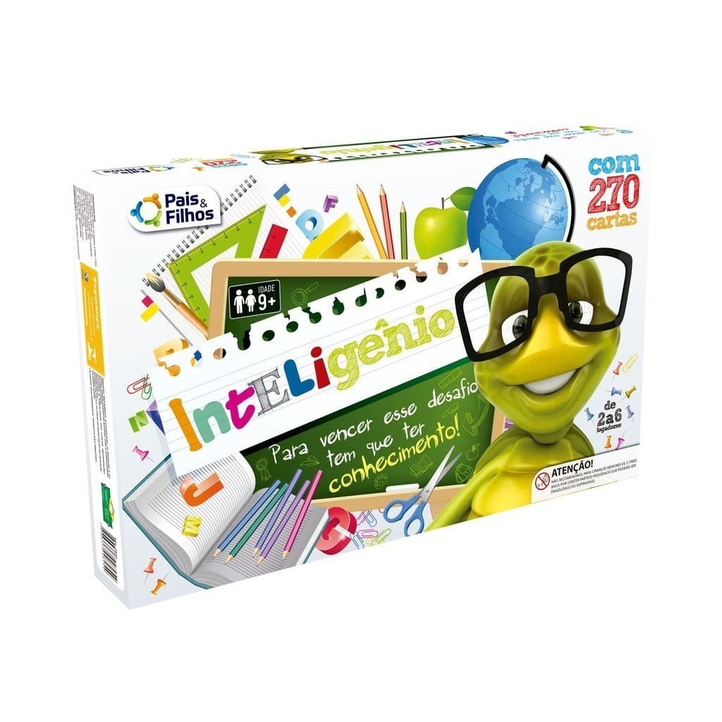 Jogo De Tabuleiro Infantil Inteligenio Pais E Filhos 270 Cartas Tabuleiro Brinquedo Criança