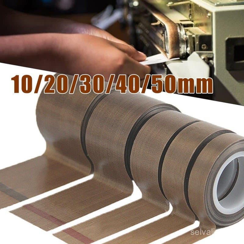 Fita De Teflon Resistente A Alta Temperatura Autoadesivo PTFE Seladora Vácuo