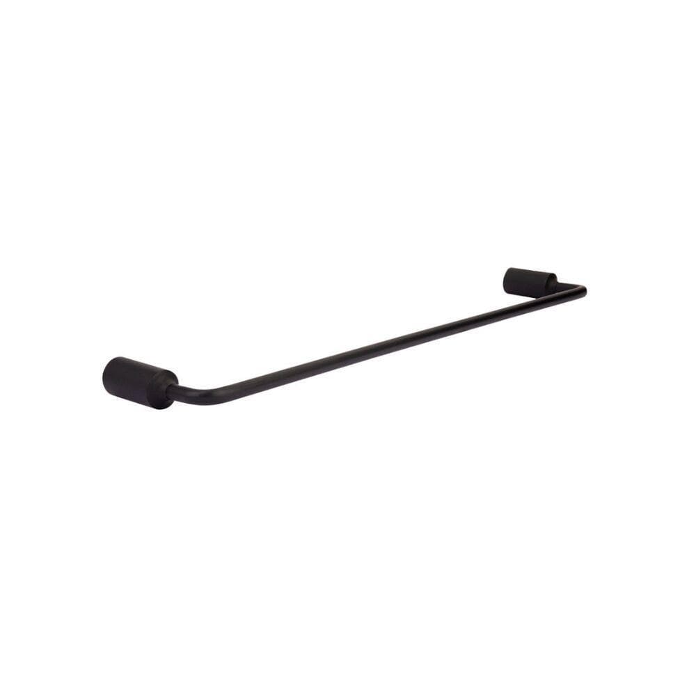 Porta Toalha Barra 60cm Gota Preto Addra