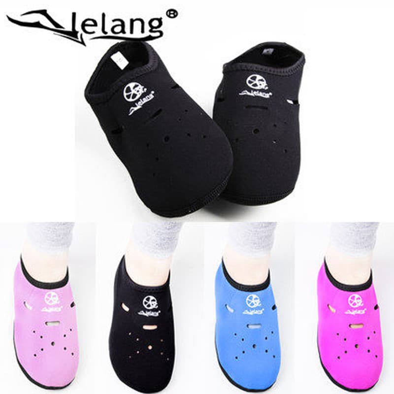 Lelang1.5MM meias Anti-Coral para mergulho, surf, natação, praia, sapatos de mergulho, forro de barbatana