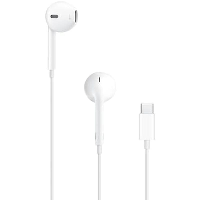 Fones De Ouvido Apple EarPods Com Plugue USB-C , Fio E Controle Remoto Integrado Para Controlar Música , Chamadas Telefô