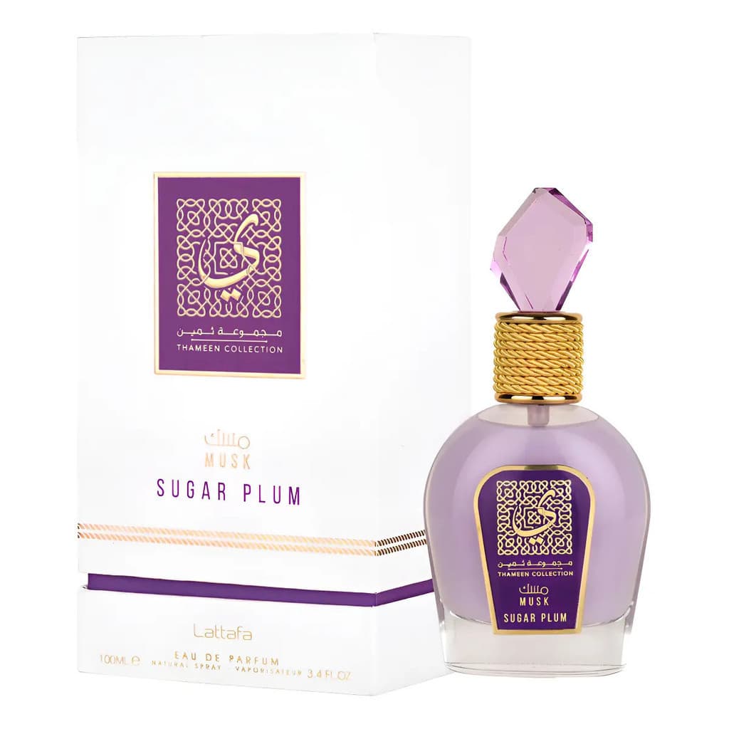 Perfume Arabe Musk Sugar Plum Lattafa Edp 100ml Feminino