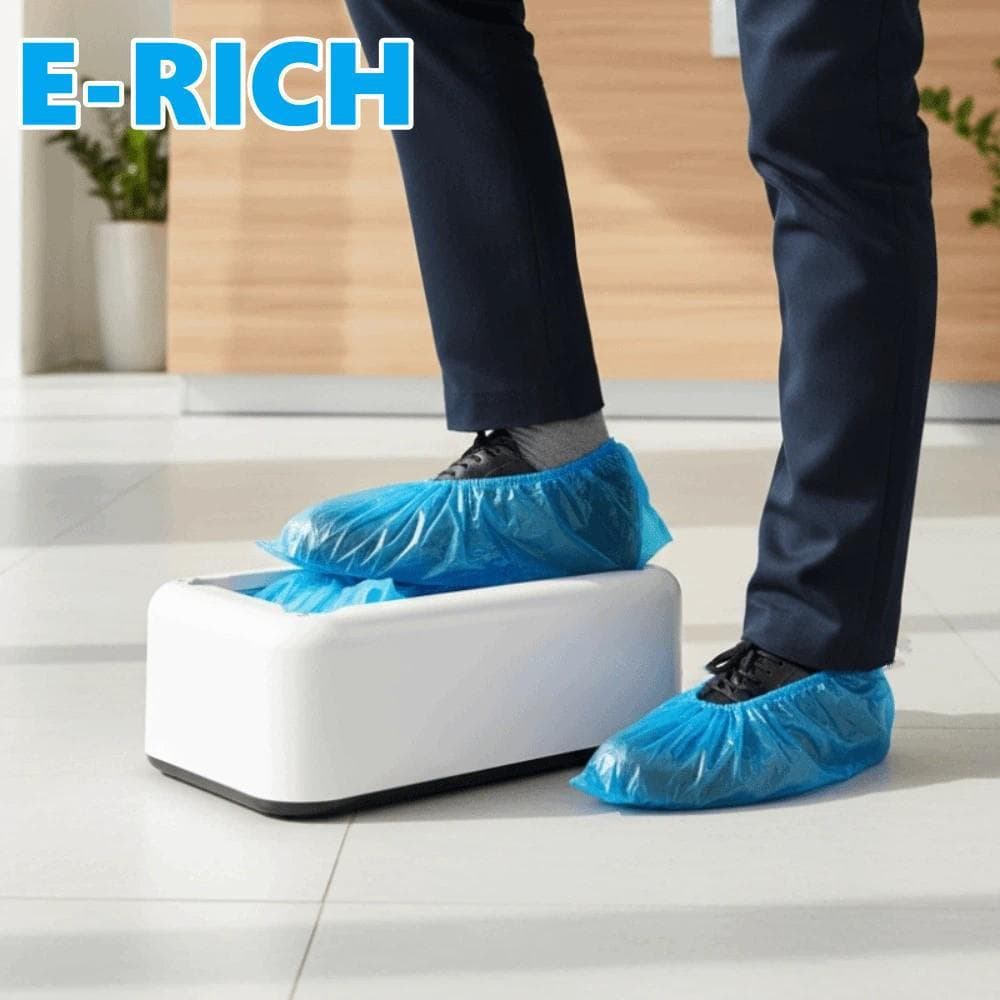 Capa Automática Para Sapatos ERICH1 | Descartável Totalmente Com Proteção Higiênica , Portátil