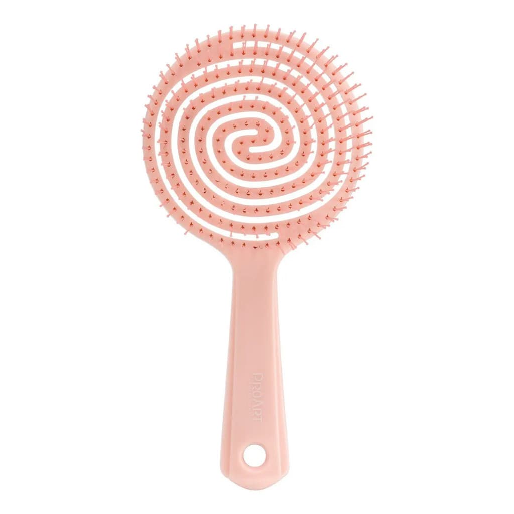 ESCOVA REDONDA DESEMBARAÇANTE EASY FLEXI ROSA PROART