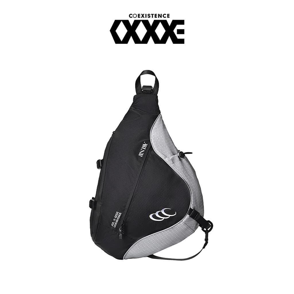 COEXISTENCE Bolsa mensageiro masculina estilo funcional bolsa de ombro de grande capacidade feminina arco seta bolsa esp