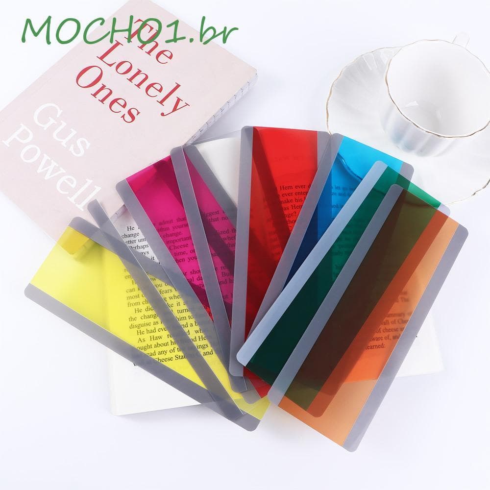MOCHO1 Faixa De Guia De Leitura De Plástico Para Estudantes , Professores , Material Escolar , Marcadores De Destaque