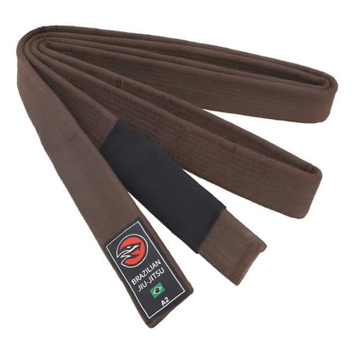 Faixa Para Jiu-jitsu Marrom Adulto Reforçada Naja Extreme