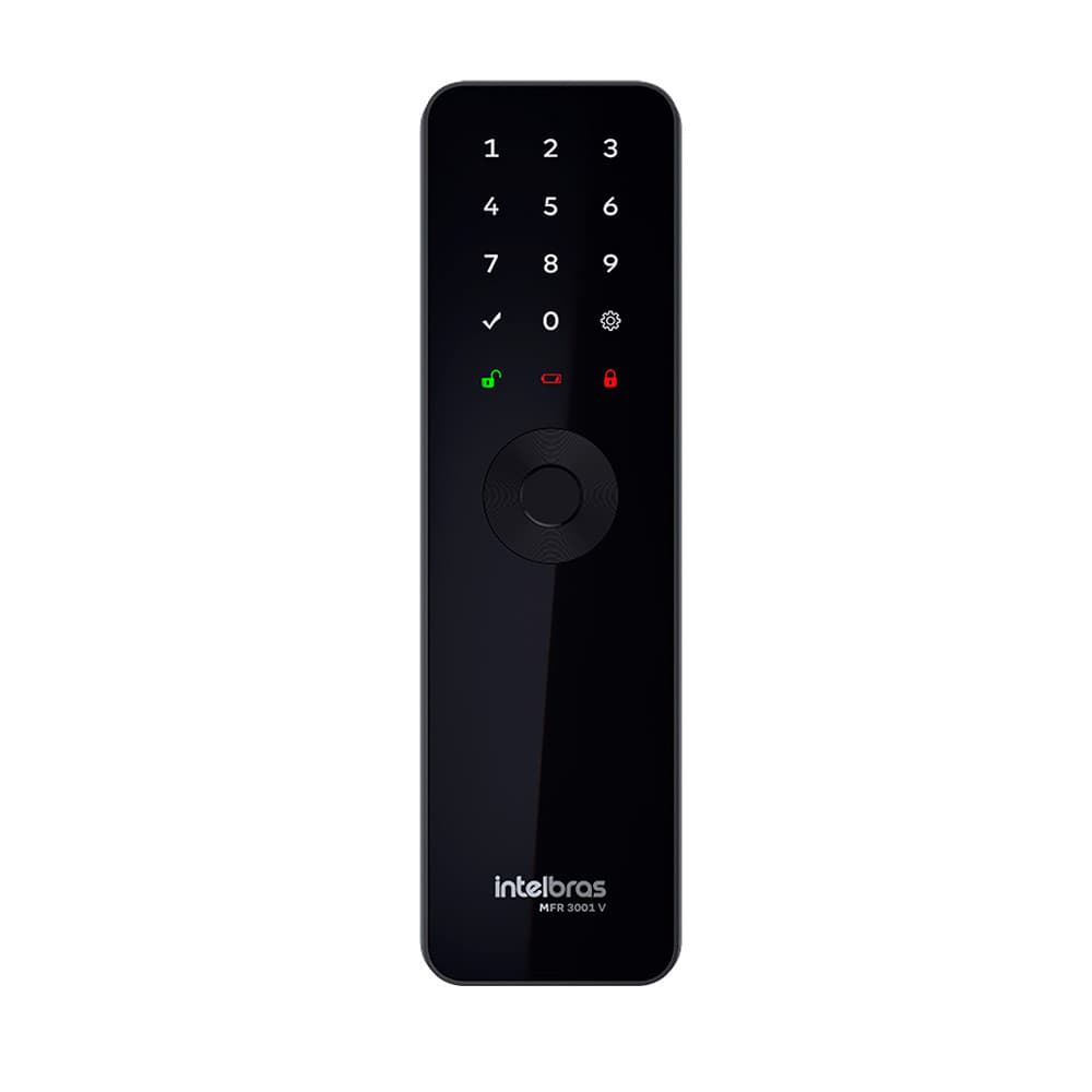 Fechadura Inteligente Intelbras MFR 3001 V Biometria De Embutir