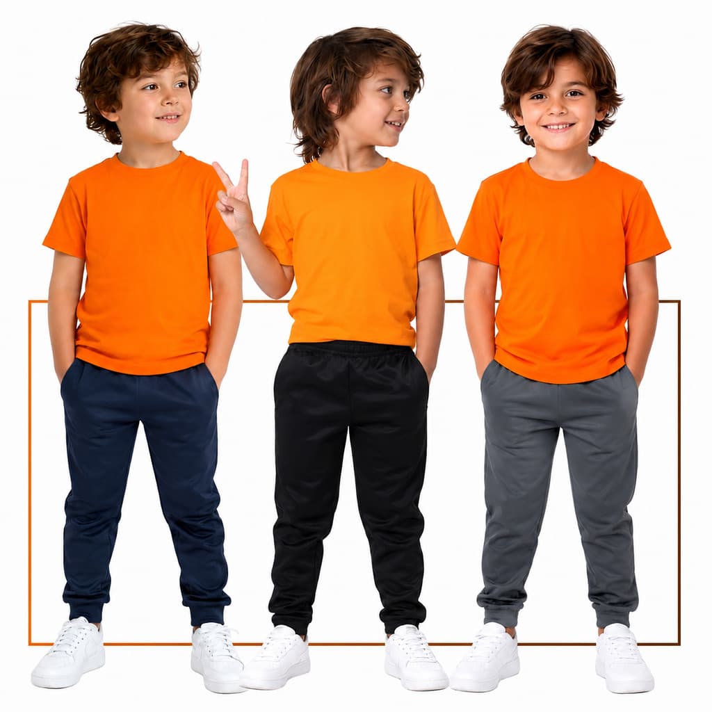 Calça Chimpa Infantil para o Dia a Dia Frio Inverno Super Confortavel Esquenta calca Jogger
