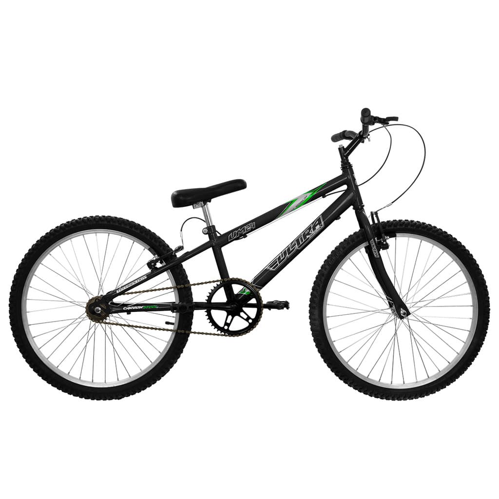 Bicicleta Aro 24 Quadro 11 Modelo Ultra Bikes Rebaixada Solid [sem Marchas] Freios V-Brake