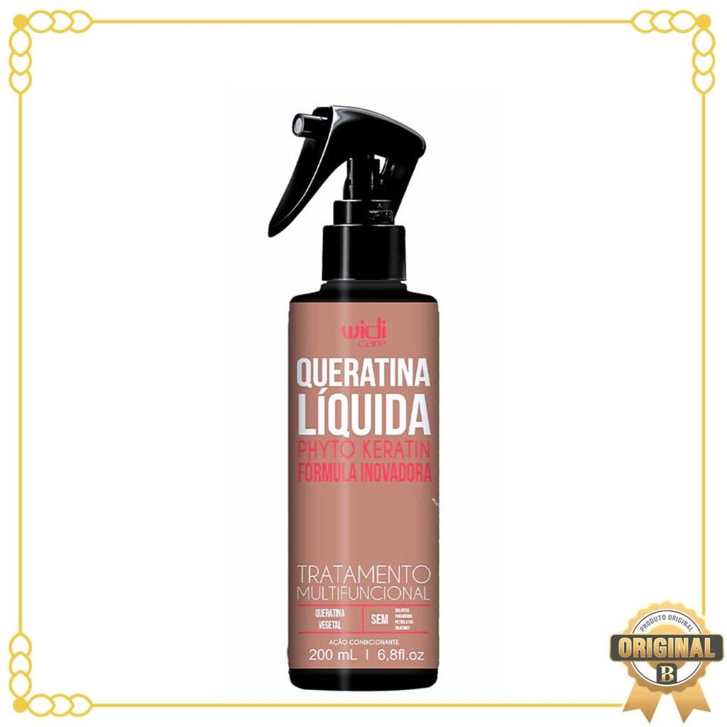 Queratina Líquida Phyto Keratin Condicionante Widi Care 200ml
