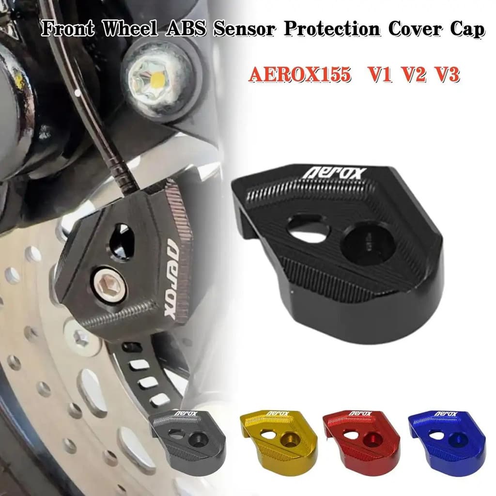 Yamaha AEROX 155 V1 V2 V3 ABS Sensor Guarda CNC Liga De Alumínio Capa De Proteção Do Freio Dianteiro